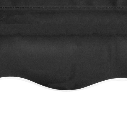 Ersättningstyg för markis grå 500x300 cm polyester
