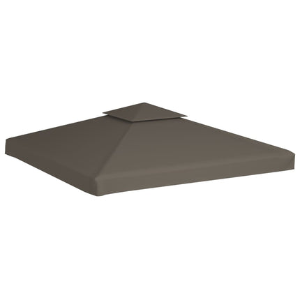 Paviljongtak med ventilering 310 g/m² 3x3 m taupe