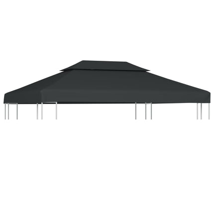 Paviljongtak med ventilering 310 g/m² 4x3 m antracit