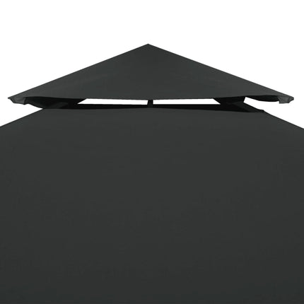 Paviljongtak med ventilering 310 g/m² 4x3 m antracit