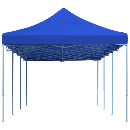 Pop-Up hopfällbart partytält blå 3x9 m