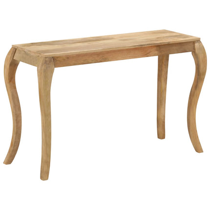 Konsolbord massivt mangoträ 118x38x76 cm