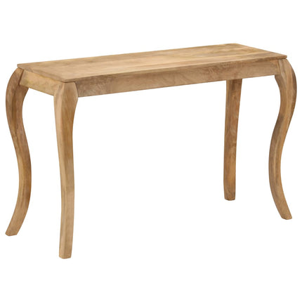 Konsolbord massivt mangoträ 118x38x76 cm