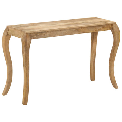 Konsolbord massivt mangoträ 118x38x76 cm
