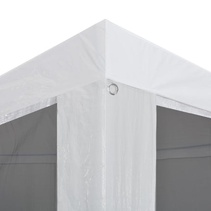 Partytält med 8 sidoväggar i nät 9x3 m
