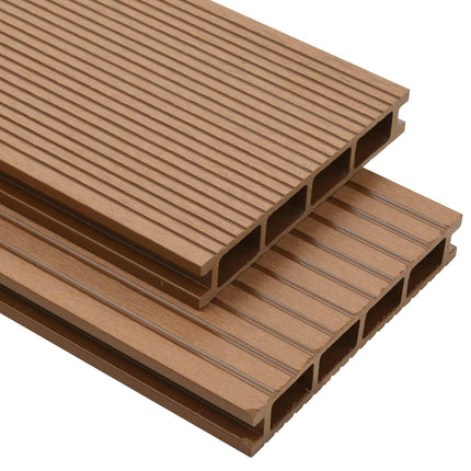 Däckbräda 6 pcs Teak WPC