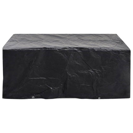 Överdrag för trädgårdsmöbler 8 öljetter 242x162x100 cm