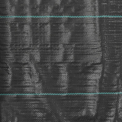 Ogräsmatta PP 2x50 m svart