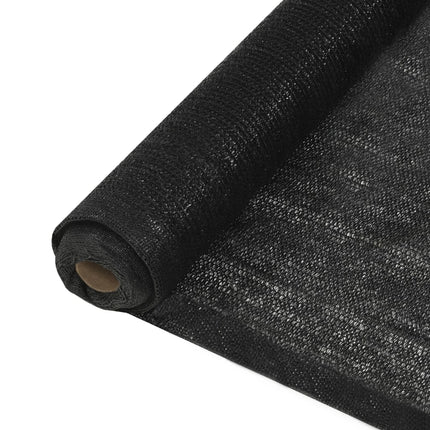 Insynsskyddsnät HDPE svart 2x10 m