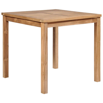 Trädgårdsbord 80x80x77 cm massiv teak