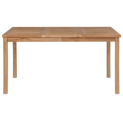 Trädgårdsbord 150x90x77 cm massiv teak