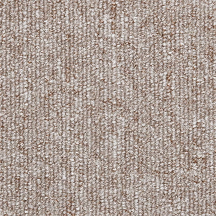 Trappmattor 15 st 56x17x3 cm ljusbruna halvrunda