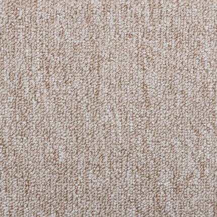 Trappmattor 15 st 65x24x4 cm ljusbruna halvrunda stora
