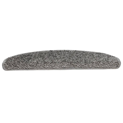 Trappmattor 15 st 65x21x4 cm grå halvrunda stora