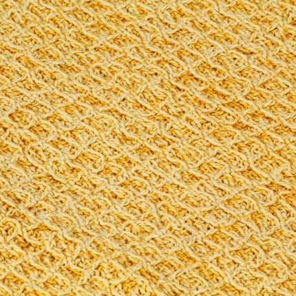 Filt bomull 160x210 cm senapsgul