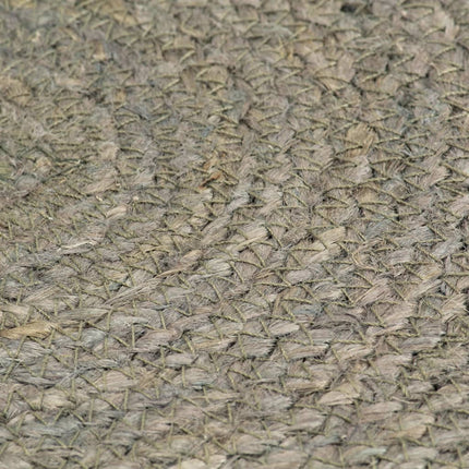 Bordstabletter 6 st grå 38 cm rund jute