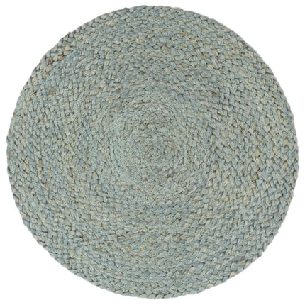 Bordstabletter 6 st olivgrön 38 cm rund jute
