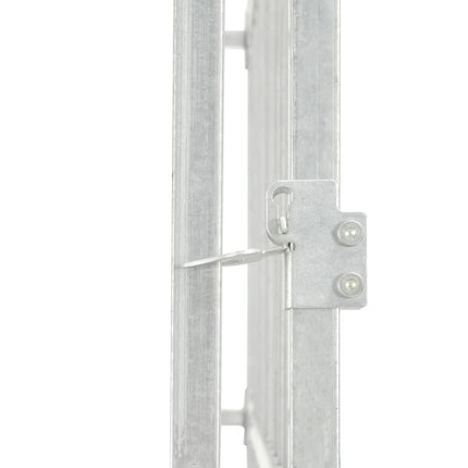 Hundgård för utomhusbruk 150x150x185 cm