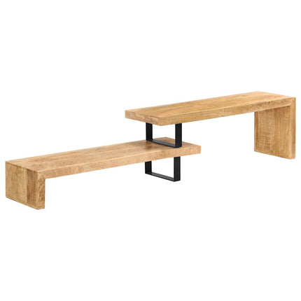 TV-bänk massivt mangoträ