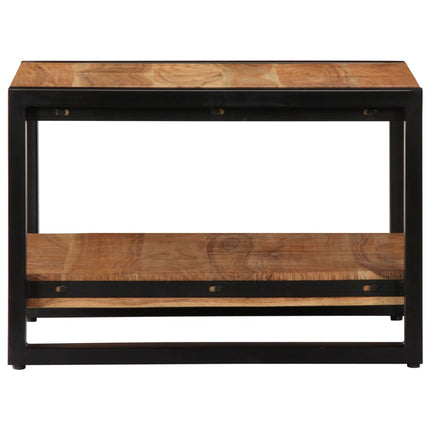 Soffbord 60x60x40 cm massivt akaciaträ