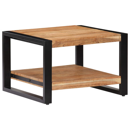 Soffbord 60x60x40 cm massivt akaciaträ
