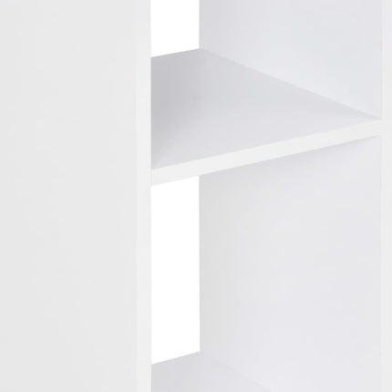 Barbord vit och antracit 60x60x110 cm