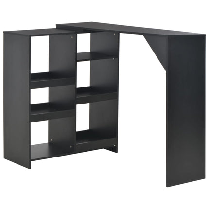 Barbord Med Flyttbar Hylla 138X39X110 Cm