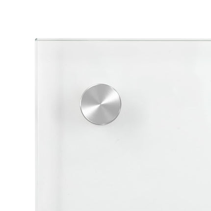 Stänkskydd transparent 90x40 cm härdat glas