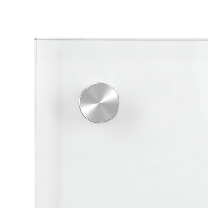 Stänkskydd transparent 100x40 cm härdat glas