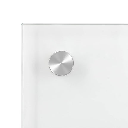 Stänkskydd transparent 100x60 cm härdat glas