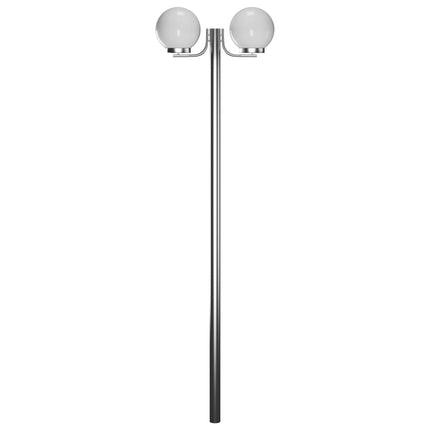Trädgårdslampa 2 lampor 220 cm