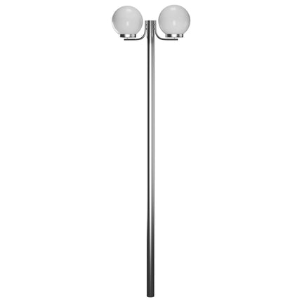 Trädgårdslampa 2 lampor 220 cm