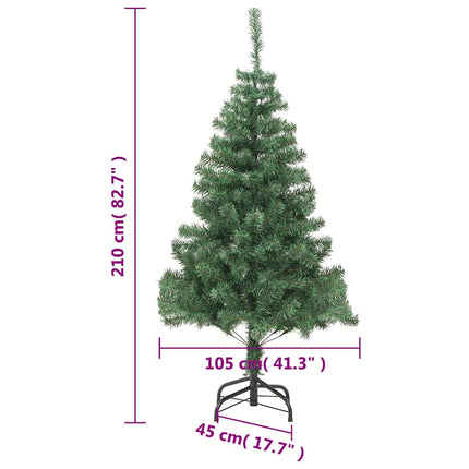 Plastgran med stålfot 210 cm 910 grenar