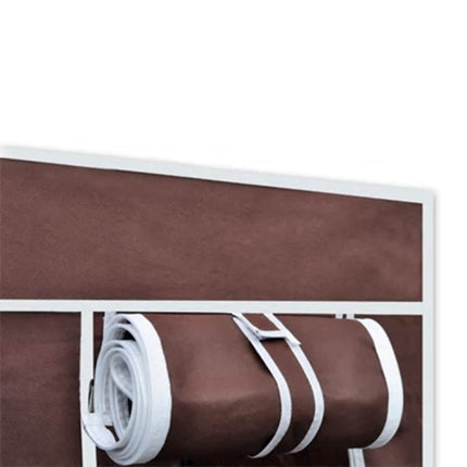 Resegarderob 2 st brun