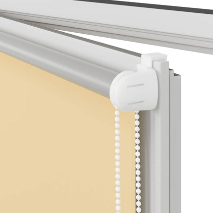 Rullgardin mörkläggning 124,4x175 cm Tygbredd 120 cm beige