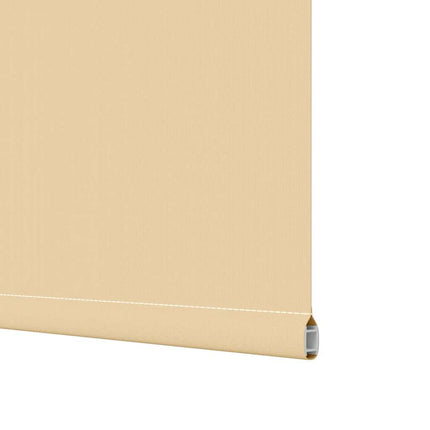 Rullgardin mörkläggning 144,4x175 cm Tygbredd 140 cm beige