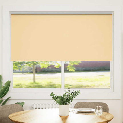 Rullgardin mörkläggning 144,4x175 cm Tygbredd 140 cm beige