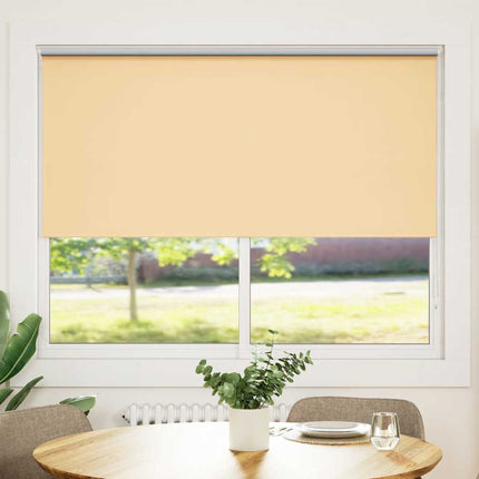 Rullgardin mörkläggning 164,4x175 cm Tygbredd 160 cm beige