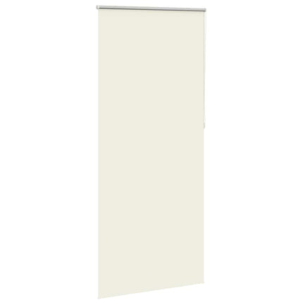 Rullgardin mörkläggningsbar 84,4x230 cm Tygbredd 80 cm benvit