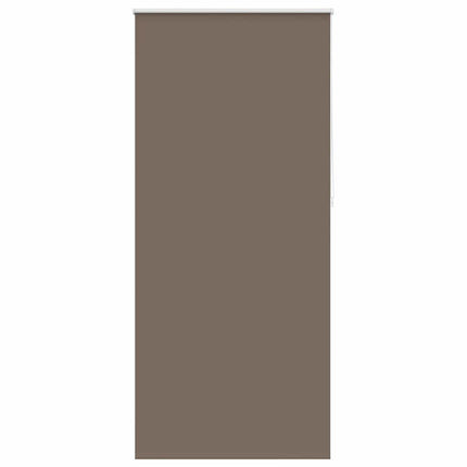 Rullgardin mörkläggning 104,4x230 cm Tygbredd 100 cm kaffe