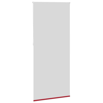 Rullgardin mörkläggning 124,4x230 cm Tygbredd 120 cm röd