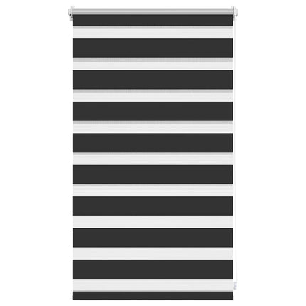 Zebragardin 50,9x100 cm Tygbredd 46,7 cm svart