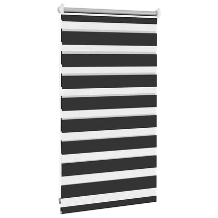 Zebragardin 50,9x100 cm Tygbredd 46,7 cm svart