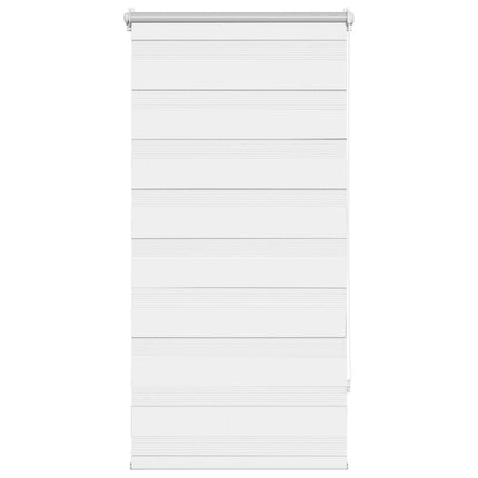 Zebragardin 60,9x120 cm Tygbredd 56,7 cm vit