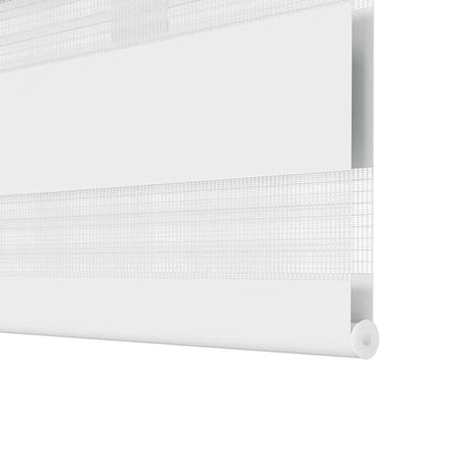 Zebragardin 60,9x120 cm Tygbredd 56,7 cm vit