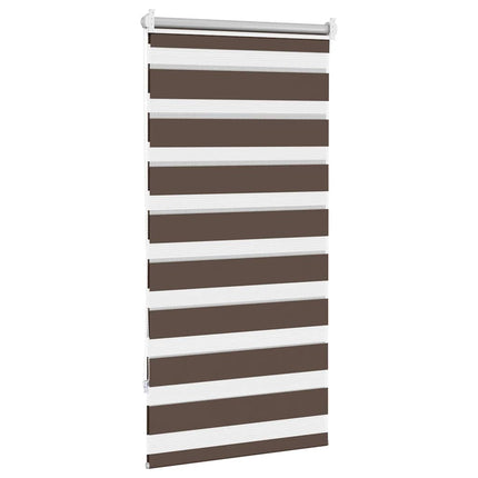 Zebragardin 60,9x120 cm Tygbredd 56,7 cm kaffe