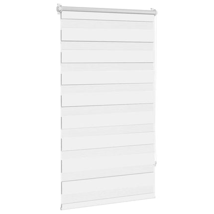 Zebragardin 70,9x120 cm Tygbredd 66,7 cm vit