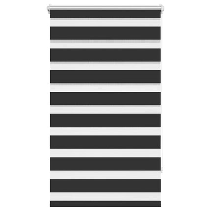 Zebragardin 70,9x120 cm Tygbredd 66,7 cm svart