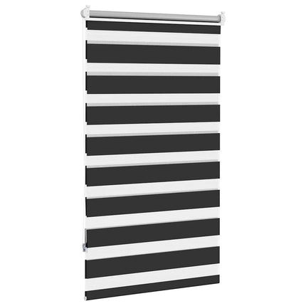 Zebragardin 70,9x120 cm Tygbredd 66,7 cm svart