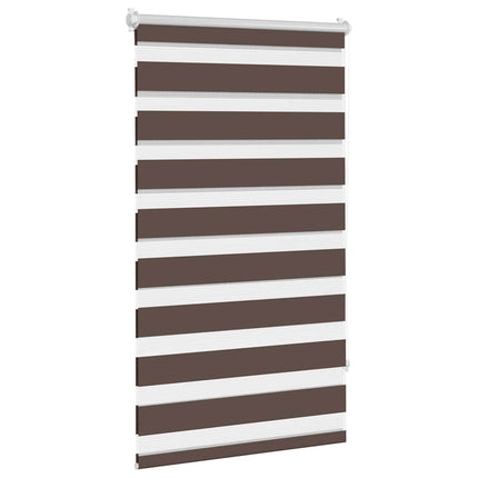 Zebragardin 70,9x120 cm Tygbredd 66,7 cm kaffe